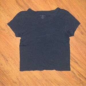 Brandy Melville Black Short Sleeve Tee